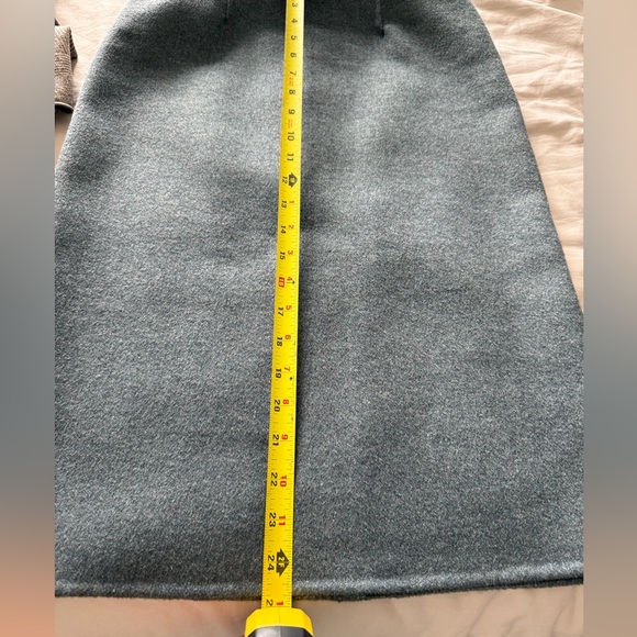 NWOT Green Wool Skirt - Picture 5 of 5